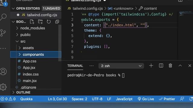 Cómo instalar Tailwind Css en un proyecto de Vite Js con React | Pedro Lara смотреть онлайн