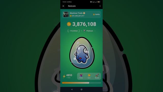 16.02.24 Отчёт INFINITYNOTCOIN по проекту Павла Дурова notcoin в Telegram! подробнее в описании смотреть онлайн