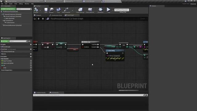 How to use the While Loop in UE4 || Macros || UE4 TUTORIALS смотреть онлайн