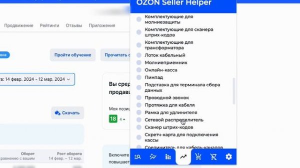 Полный обзор на расширение Ozon Seller Helper