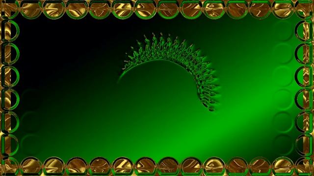 Зеленый фон-рамка смотреть онлайн