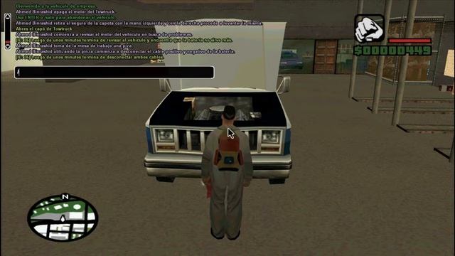 LS-RP "Rol de Mecánico" Ahmed Binrashid. смотреть онлайн