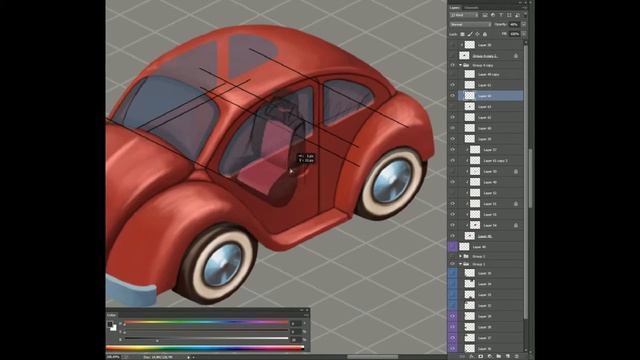 volkswagen beetle art смотреть онлайн