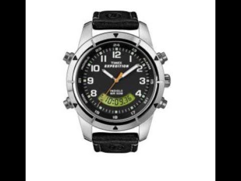 Timex expedition T49827 с хронографом смотреть онлайн