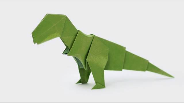 ORIGAMI T-REX (Jo Nakashima) - Dinosaur #5 смотреть онлайн
