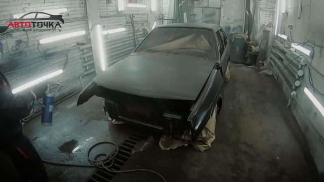 Покраска ВАЗ-2199 краской ТИТАН смотреть онлайн