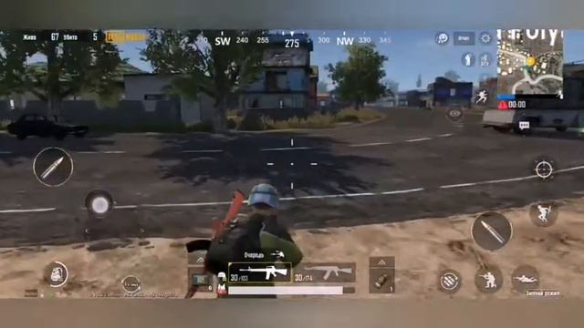 Играю в PUBG Mobile!! Играю первый раз и занял первое место как?? Удача или везение!! смотреть онлайн