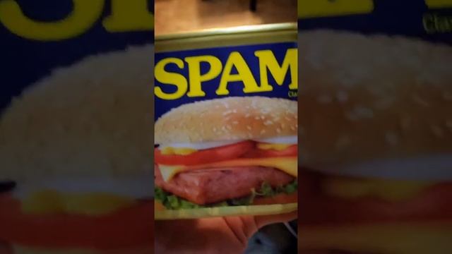 Пробую Американскую Ветчину #ветчина #spam #шортс