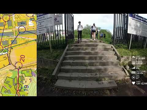 Спортивное ориентирование (headcam Orienteering) - Sprint Tour II этап, Смоленск - 19.05.2021