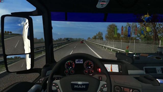[ETS2] Euro Truck Simulator 2 - NaturaLux - Man TGX Euro 6 - Krone Mega Liner Trailer смотреть онлайн