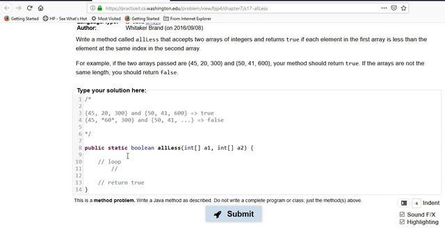 Building Java Programs Chapter 7 Self-Check 17 allLess смотреть онлайн