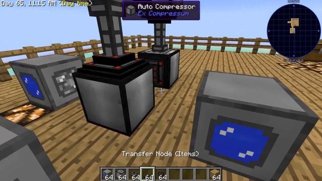 Minecraft - Sky Factory - How To Automate Compressing Cobblestone смотреть онлайн