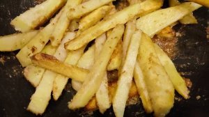 Жареная картошка с мукой - рецепт, чтоб не разваливалась