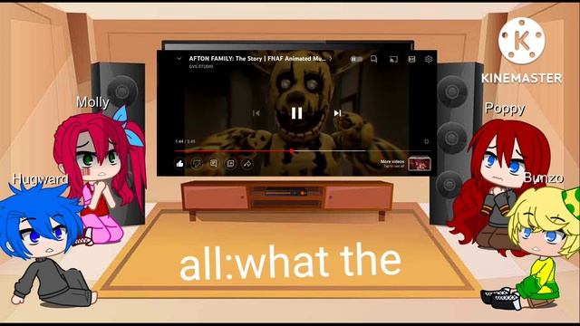poppy playtime reacts to Afton family смотреть онлайн