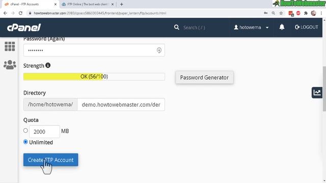 How to Create FTP Account in CPanel and How to Login FTP смотреть онлайн