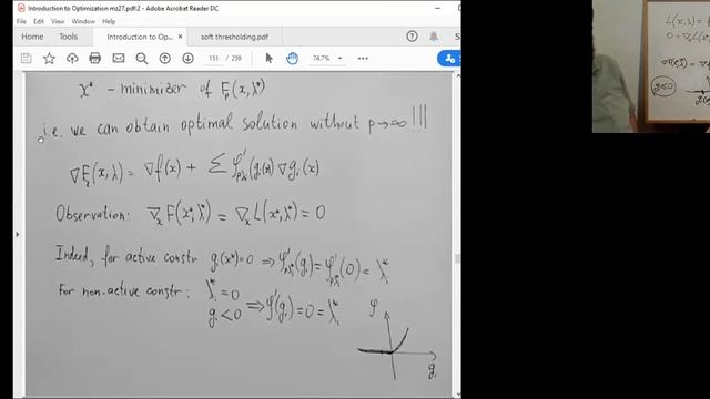 Zoom Lecture 9, Augmented Lagrangian and ADMM 03.06.2020 смотреть онлайн
