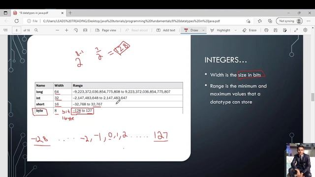 integers in java смотреть онлайн