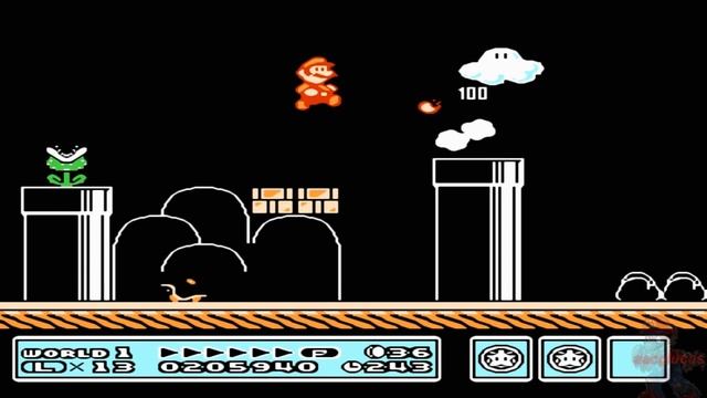 NEW Super Mario Bros 3 HD: BEST GAME 100% WORLD 1: SUPER MARIO BROS 1 Part 3 смотреть онлайн