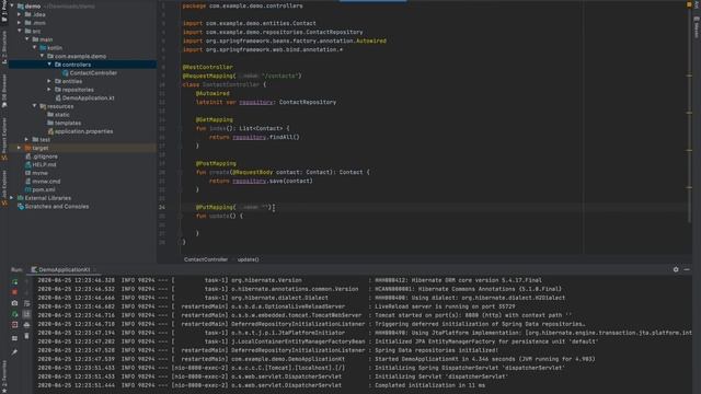 Criando uma API Rest com Spring Boot e Kotlin смотреть онлайн