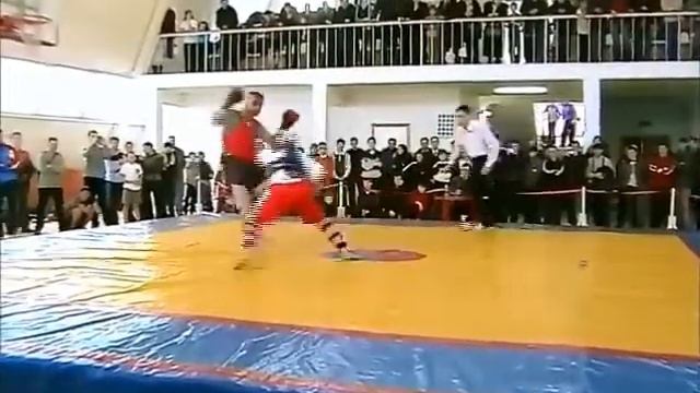 Антонов Сергей. ПФО ушу-саньда, г.Чебоксары. подбив. тренер Ильина Г.В. смотреть онлайн