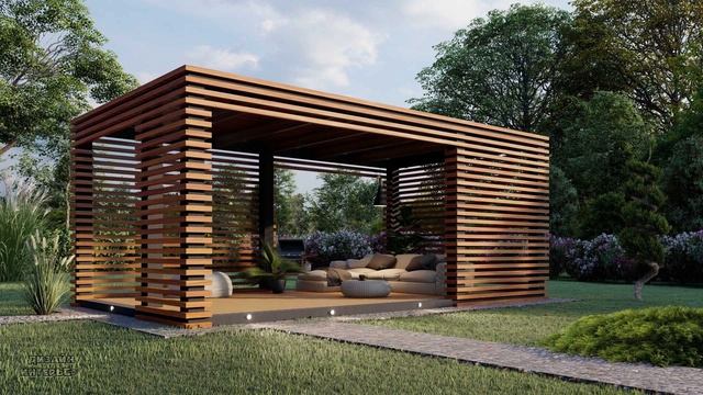 беседка в стиле лофт #1 смотреть онлайн