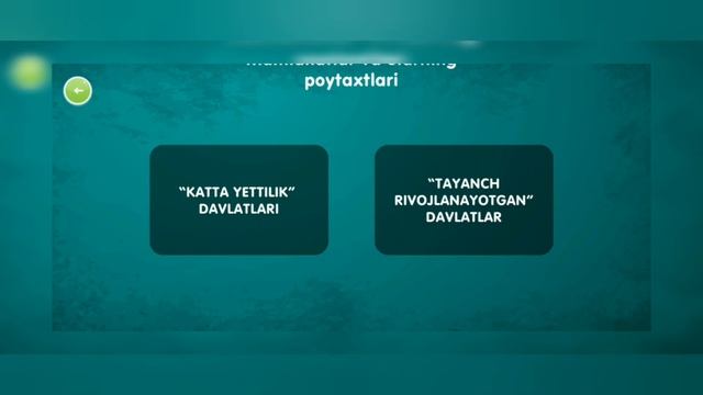 10-SINF GEOGRAFIYA | Jahon Ijtimoiy Iqtisodiy Geografiyasi Darsligi Android Dasturi