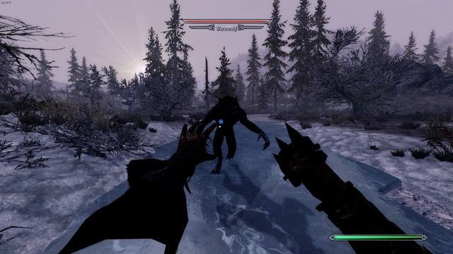 Skyrim Requiem - Killing A Werewolf