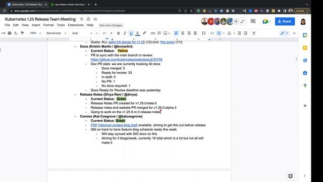 Kubernetes Release Team Bi-Weekly Meeting for 20220810 смотреть онлайн