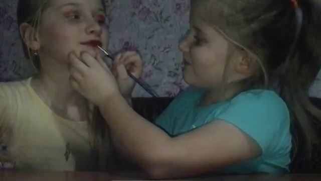 ☺Челлендж♥Макияж красками на лице♥ смотреть онлайн