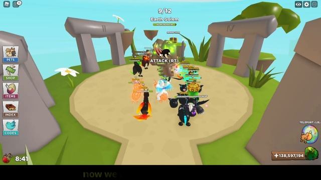PET HEROES how to get? "SEA MONSTER & BABY GOLEM"? puzzle pets!!! NEW UPDATE!!! Roblox смотреть онлайн