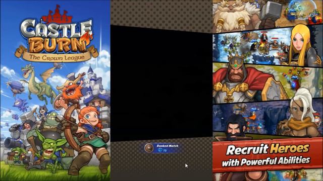 Castle Burn - The Crown League Watcha Playin'? First Gameplay Strategy Game смотреть онлайн