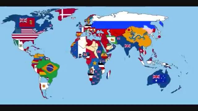 Как менялась карта мира