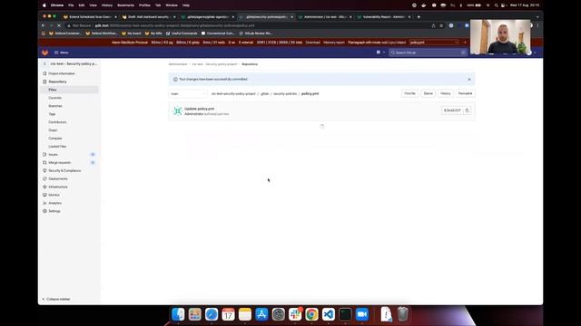 Security Policies enforced in GitLab Agent Demo смотреть онлайн