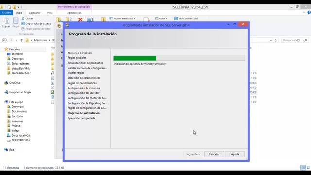 Instalando SQL 2014 server смотреть онлайн