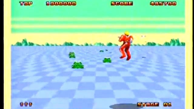 Space Harrier 2 Sega Megadrive Gameplay - Classic Retro Game Room смотреть онлайн