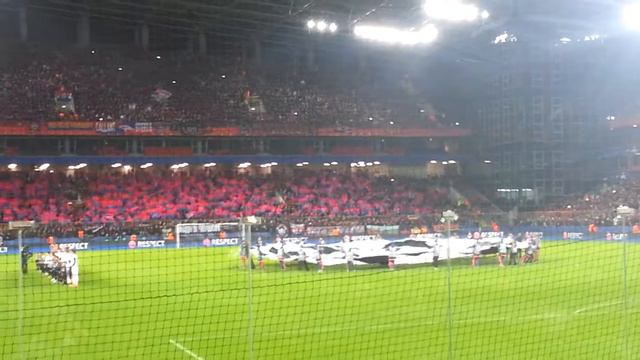 ЦСКА Москва 0-1 Tottenham Hotspur FC Арена ЦСКА Opening Anthem of UEFA Champions League смотреть онлайн