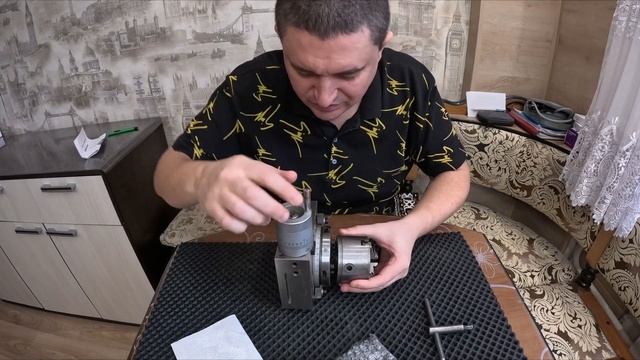 8 КГ Металла в посылке, а Это поворотный стол для фрезерного станка для домашнего хобби. смотреть онлайн