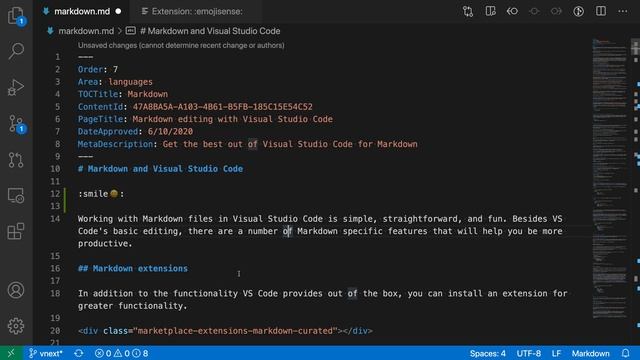 VS Code tips — Writing emoji with the :emojisense: extension смотреть онлайн