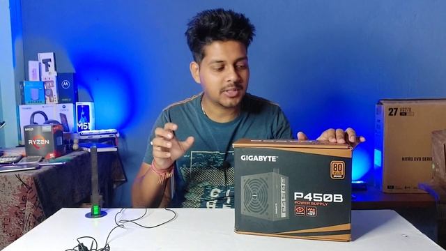 Gigabyte P450B power supply - Bronze 80 plus SMPS Unboxing & Review | best power supply for pc 2023 смотреть онлайн