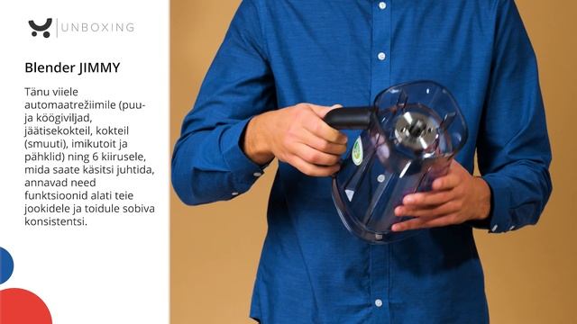 Blender JIMMY B53 - Unboxing смотреть онлайн