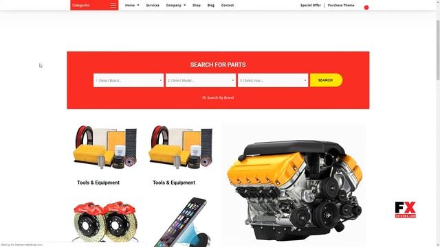 Ajzaa - Auto Parts and Car Accessories Store WordPress Theme Kur смотреть онлайн