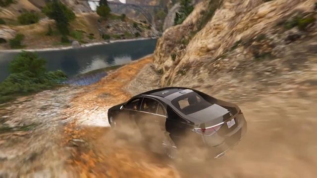 Mercedes-Benz S Class 2021 Test | GTA 5 Next-Gen Real Life Graphics + Realistic Vegetations | Focux смотреть онлайн