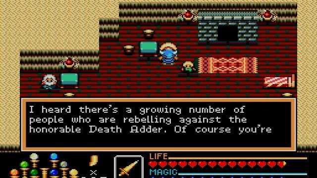 Golden Axe Warrior (Sega Master System) - Dungeons 8-9 смотреть онлайн