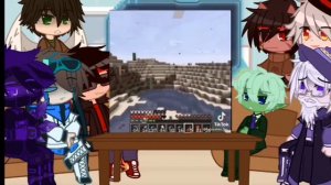 |•|Реакция персонажей из "игра бога" на Лололошку(+Фледжикей)|•|2/?|•|Игра бога|•|Gacha Club|•|