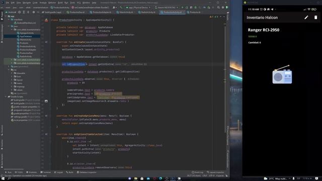 Aplicación Móvil - Kotlin - SQLite смотреть онлайн