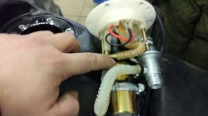 CfMoto X6 ремонт бензонасоса