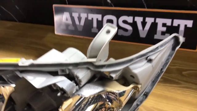 Инструкция по установке линз на Toyota Camry 45 через переходные рамки смотреть онлайн