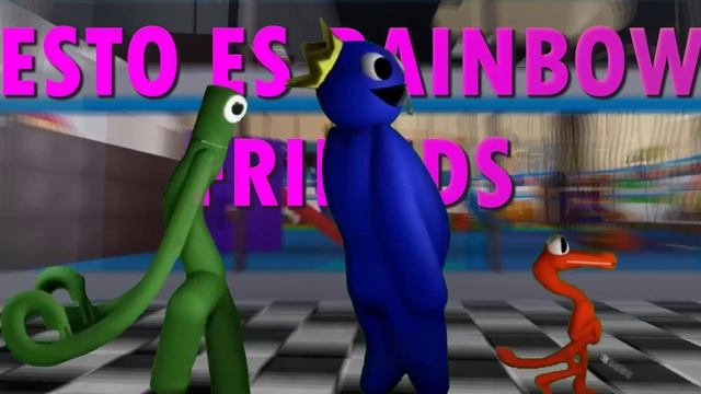 "ESTO ES RAINBOW FRIENDS" - CANCIÓN DEGOBOOM (OFICIAL) смотреть онлайн