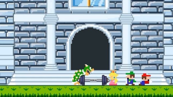 Luigi Choosing the IDEAL BUTT from Vending Machine | Game Animation