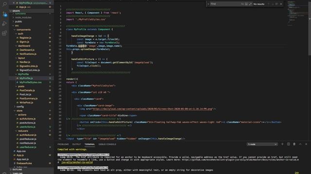 React Redux & Firebase Tutorial #34 - Social Media App - Uploading Image Part One. смотреть онлайн